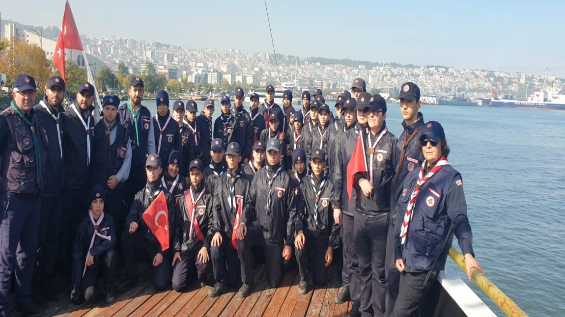 Okulumuz izcilik ünitesi izcileri 29 Ekim Cumhuriyet Kampında 